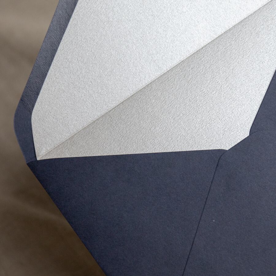 飾り紙 シルキーシルバー(洋1封筒用)| 10枚