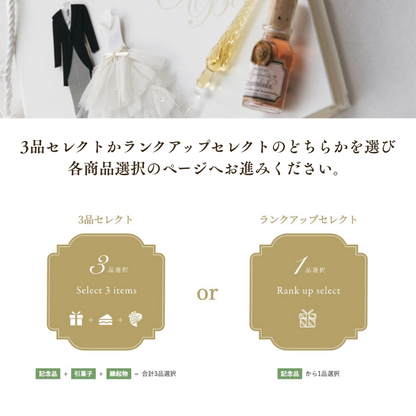【13%OFF｜引き出物カード】SEREPHIA-7,000円コース（アレス）
