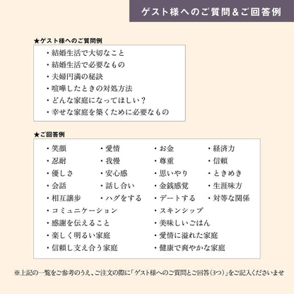 【ゲスト参加型結婚証明書】ウェディングライン ハッピーグラフィカ｜クリアタイプ｜A3サイズ